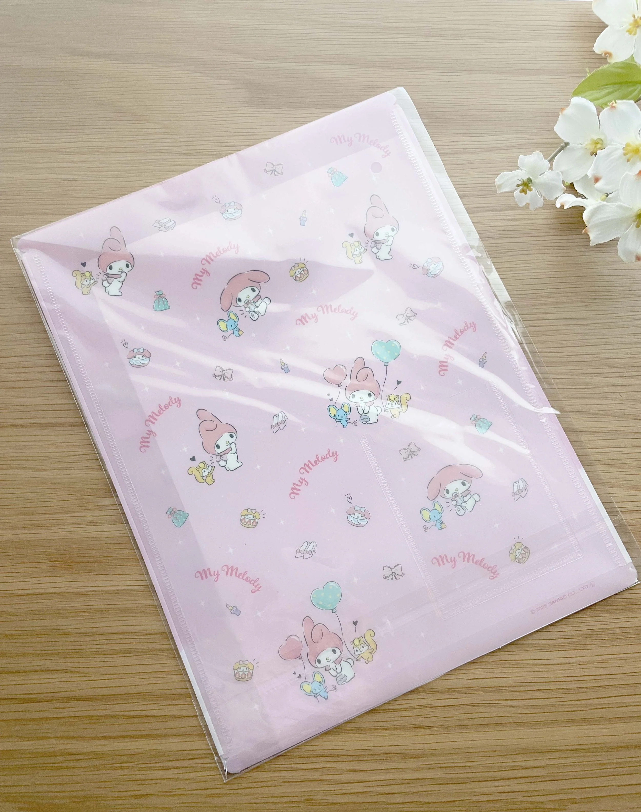 B5 Sanrio My Melody Loose Leaf File Case — La Petite Cute Shop